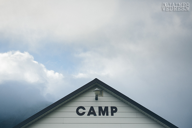 Camp and clouds