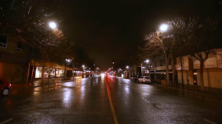 Lethbridge Animated GIF, LED Streetlights